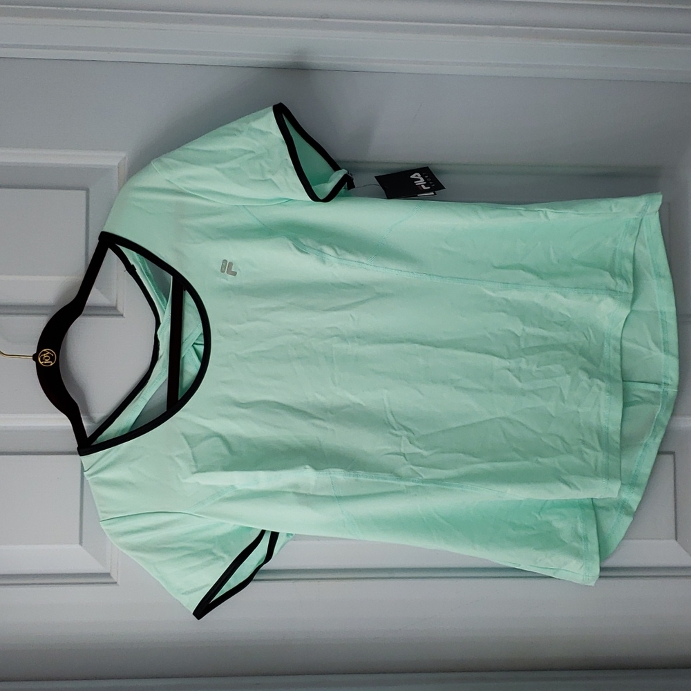 NWT Fila Sport Active Cut-Out Back T-Shirt